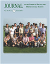 JOURNAL OF THE AMERICAN SOCIETY FOR HORTICULTURAL SCIENCE雜志封面